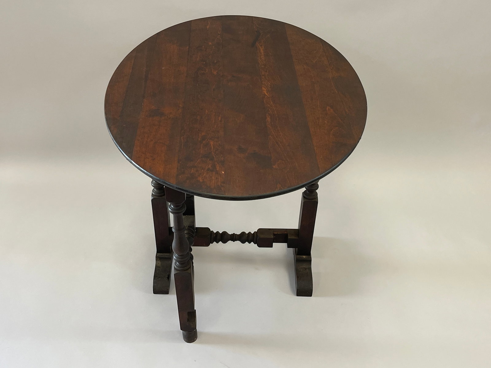 WALLACE NUTTING FOLDING TUCKAWAY TABLE - 5
