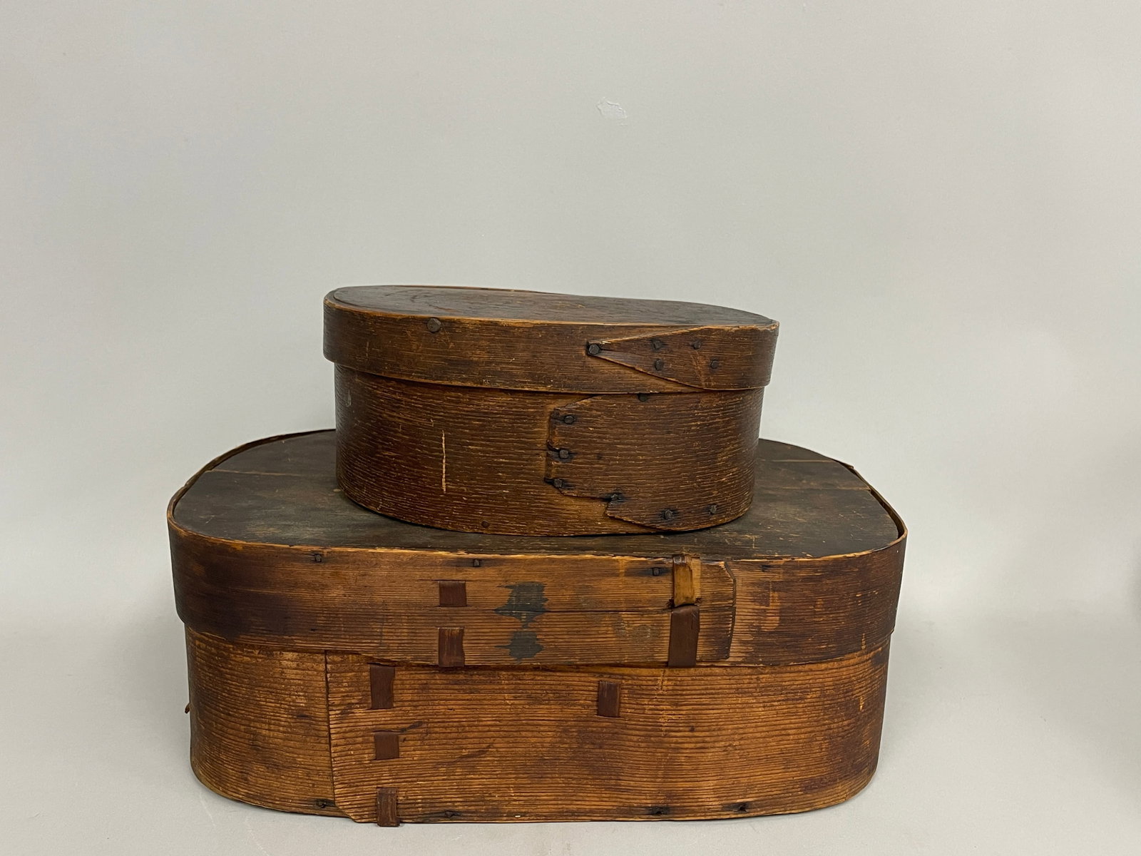 PAIR BENTWOOD PANTRY BOXES (1 of 8)