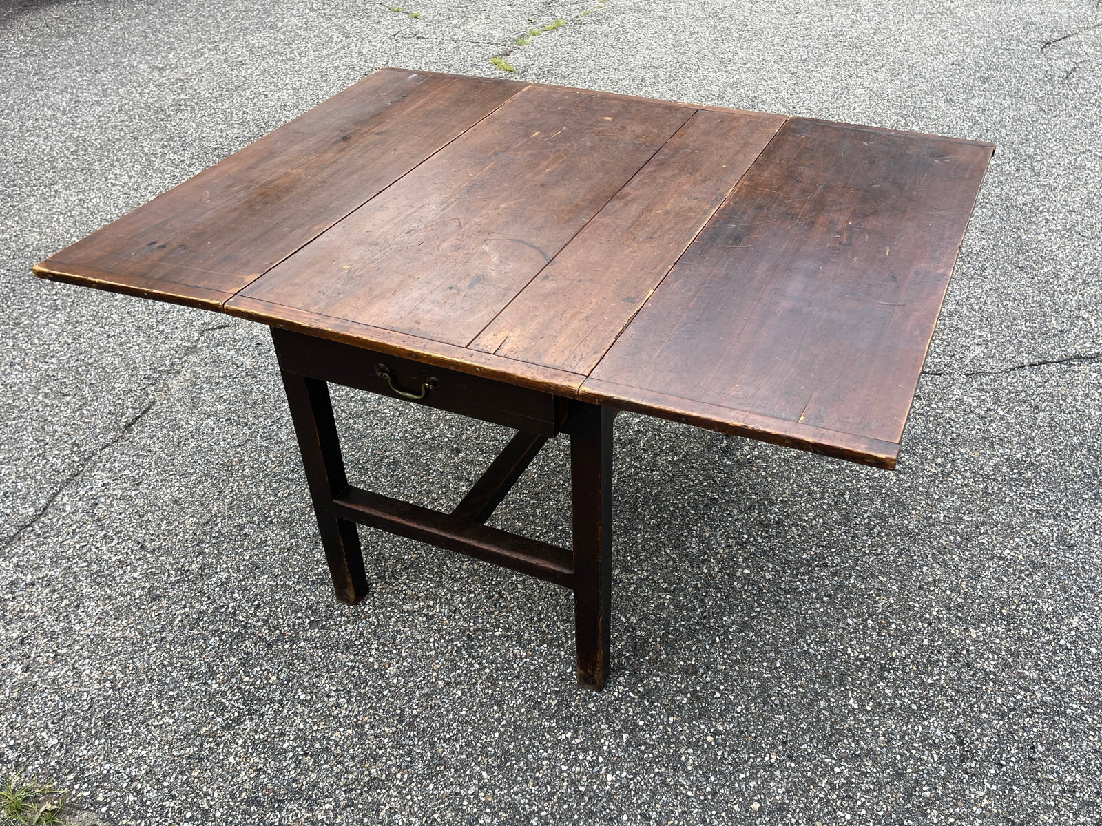 18TH C CHIPPENDALE DROP LEAF TABLE - 5