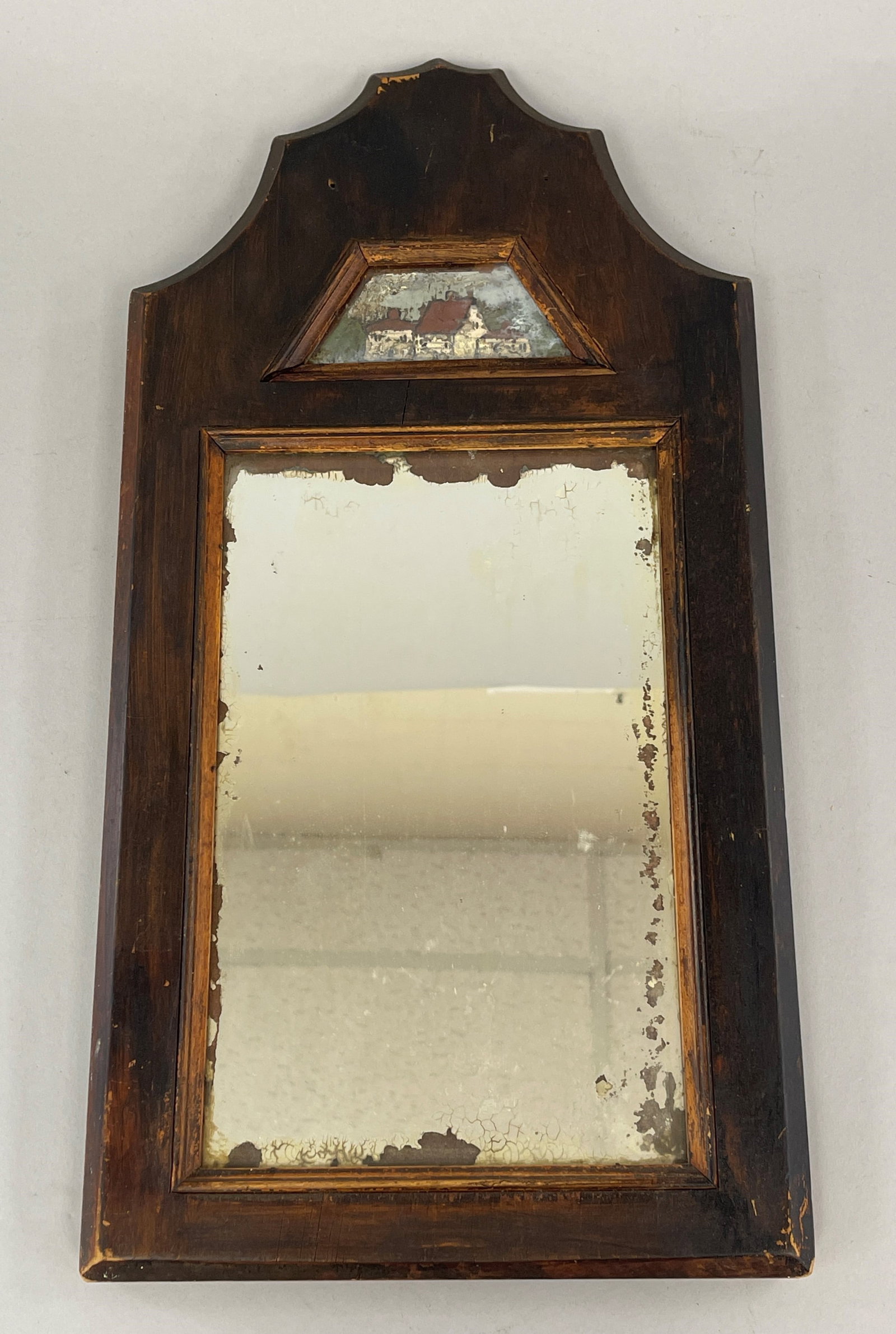 IMPORTANT QA COURTING MIRROR C 1720-40, (1 of 8)