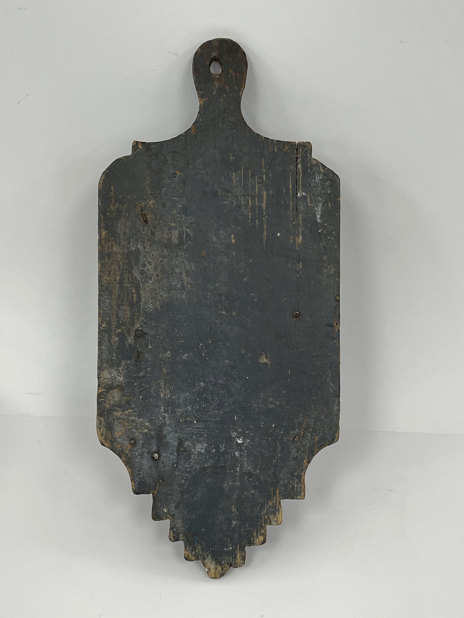 19TH C SCONCE SHELF PINE - 4