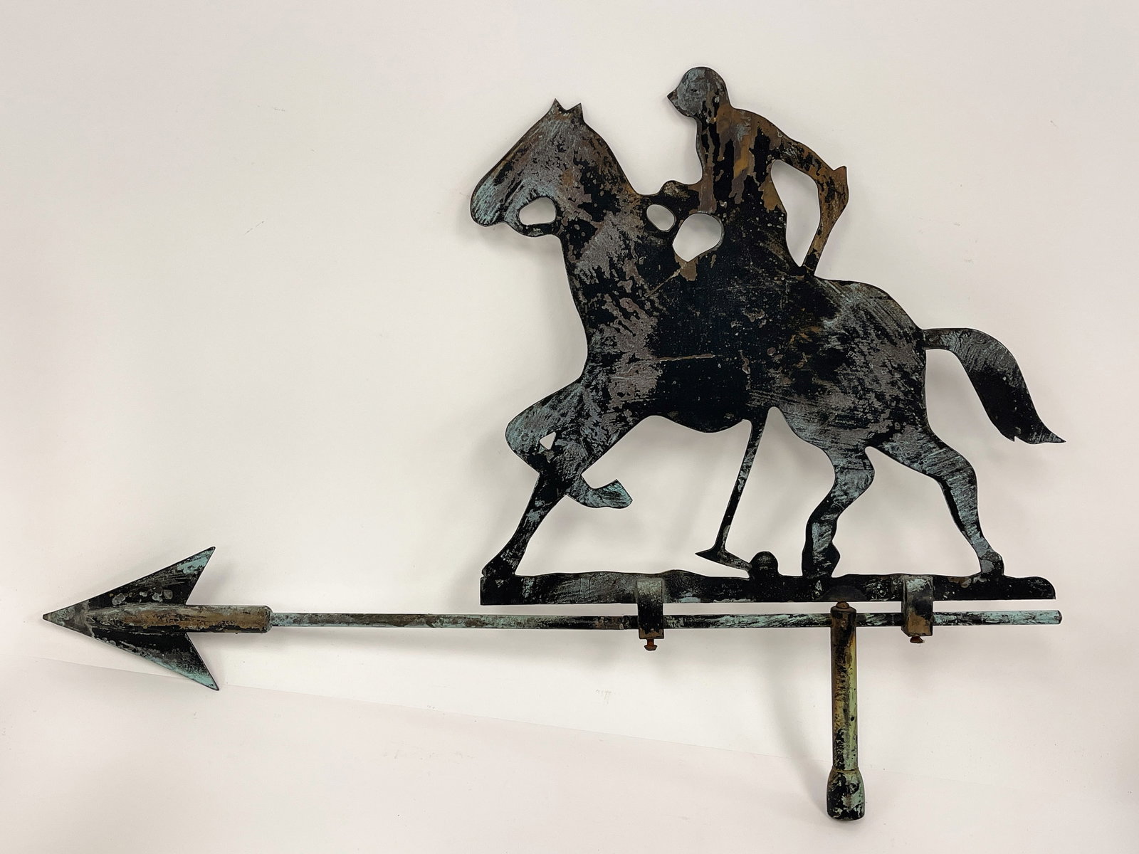 RARE POLO PLAYER WEATHERVANE - 2