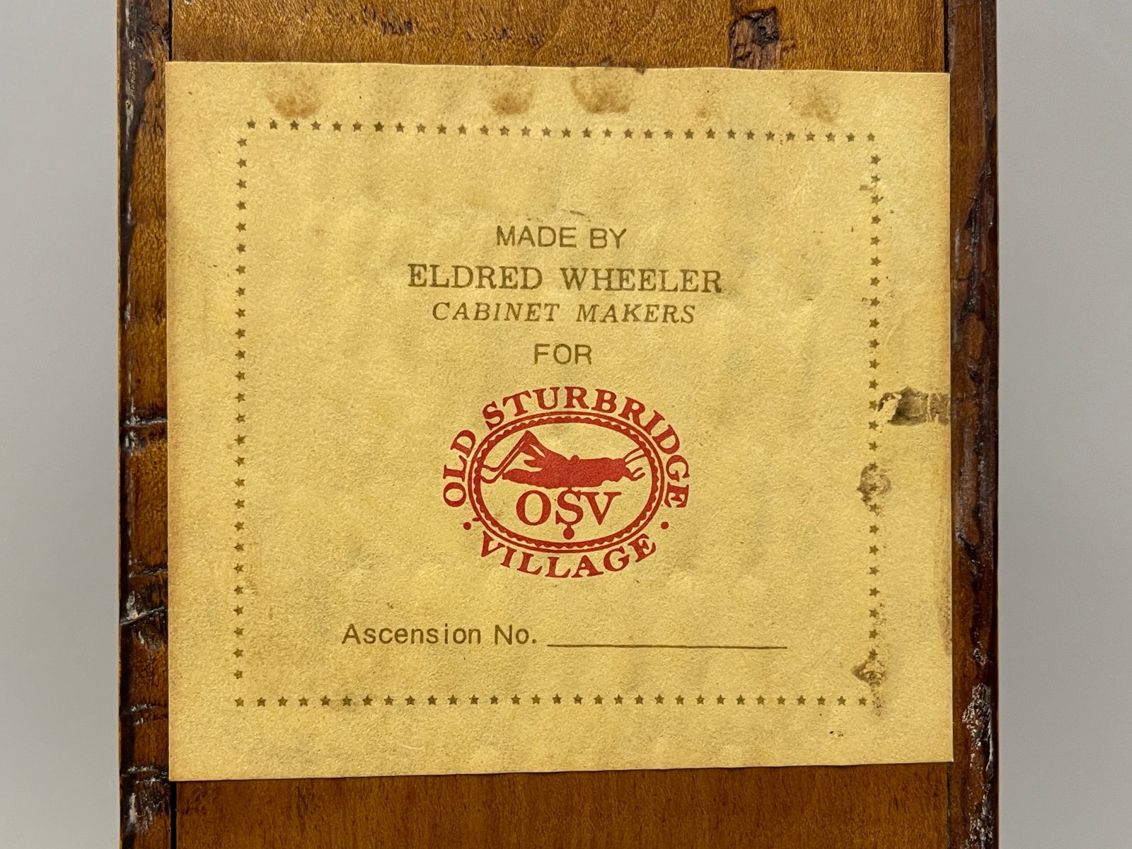 ELDRED WHEELER CANDLE BOX - 6