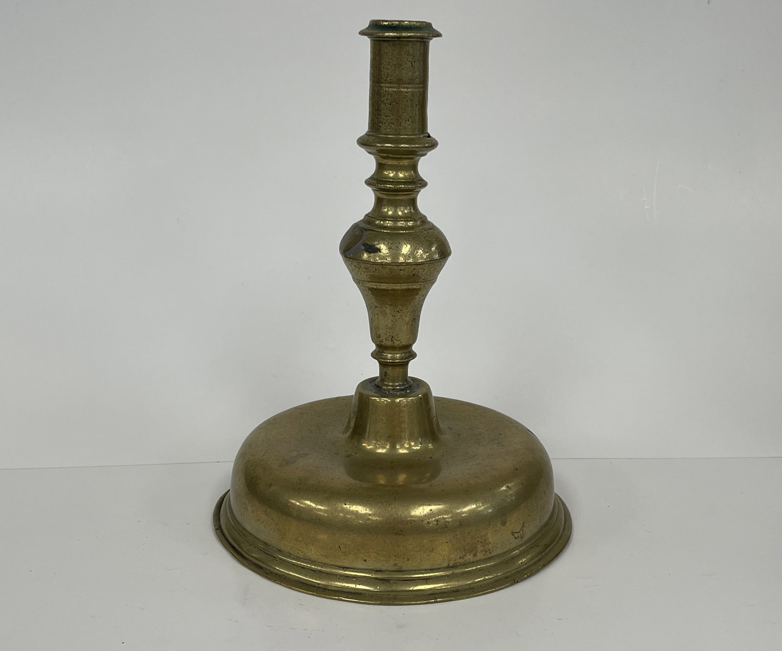 EARLY TRUMPET BASE CANDLESTICK (1 of 5)