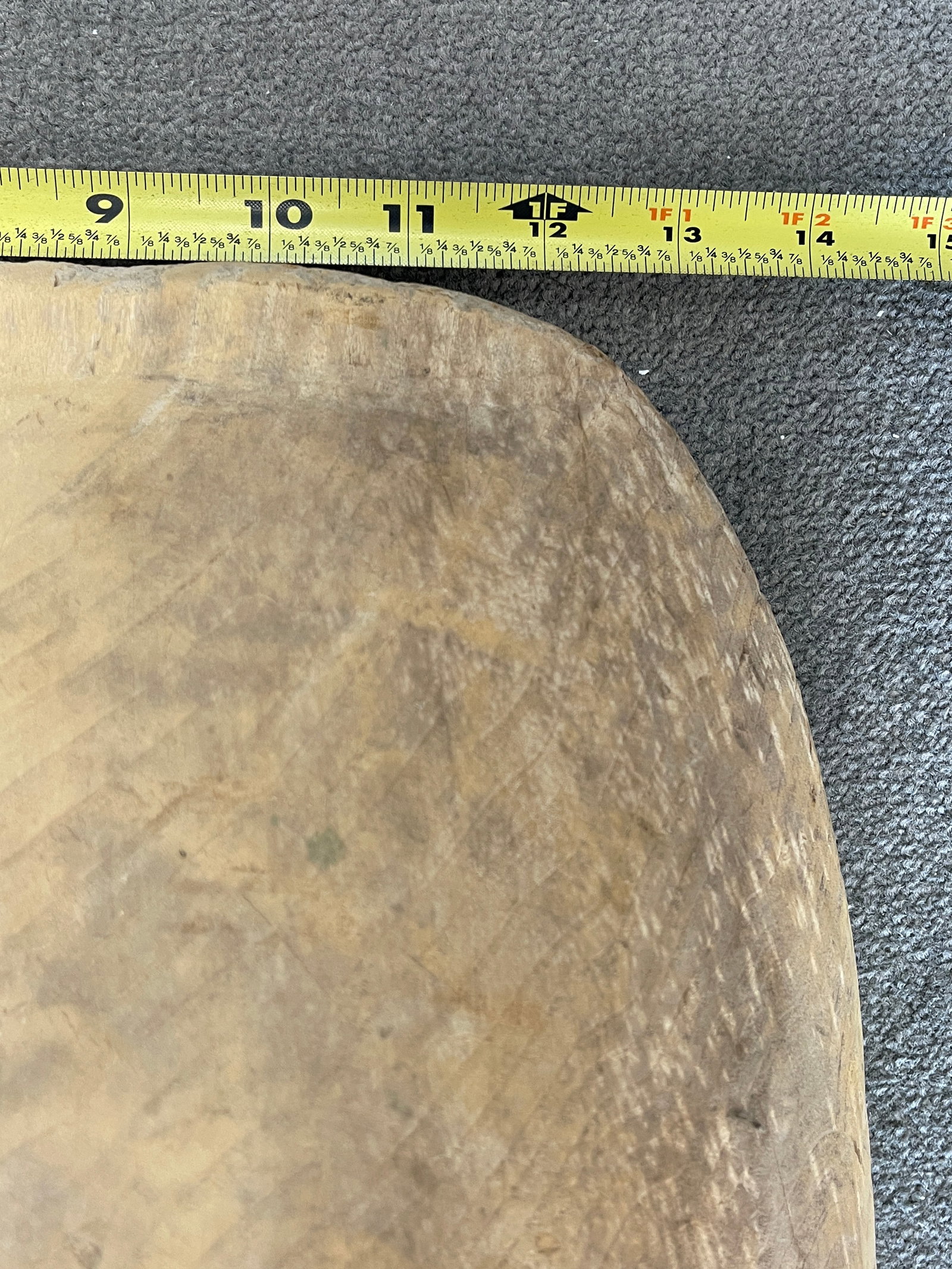 EXTRA LARGE 19TH C TRENCHER - 4