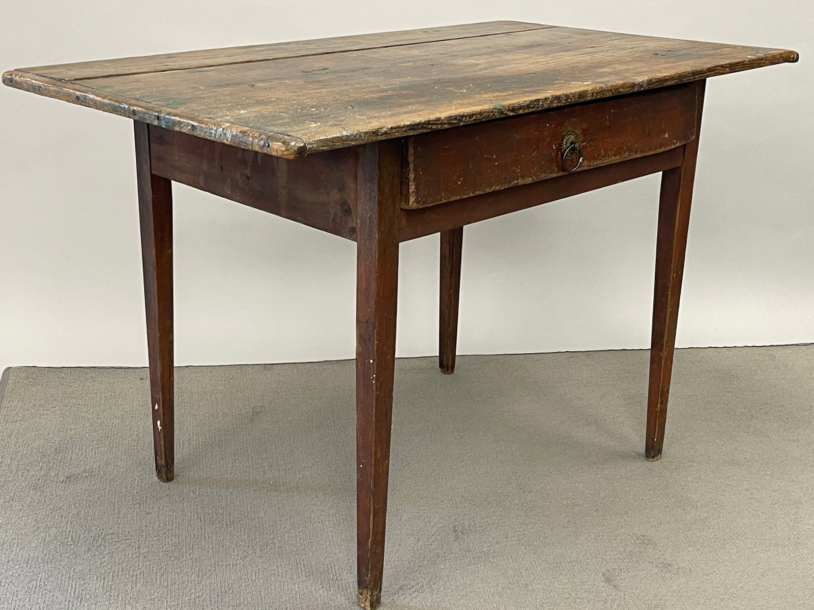 HEPPLEWHITE TABLE IN RED - 3