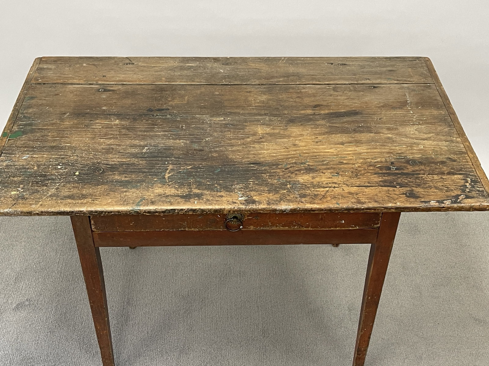 HEPPLEWHITE TABLE IN RED - 5