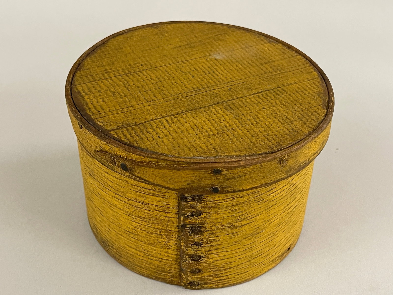 MUSTARD PAINTED PANTRY BOX - 2