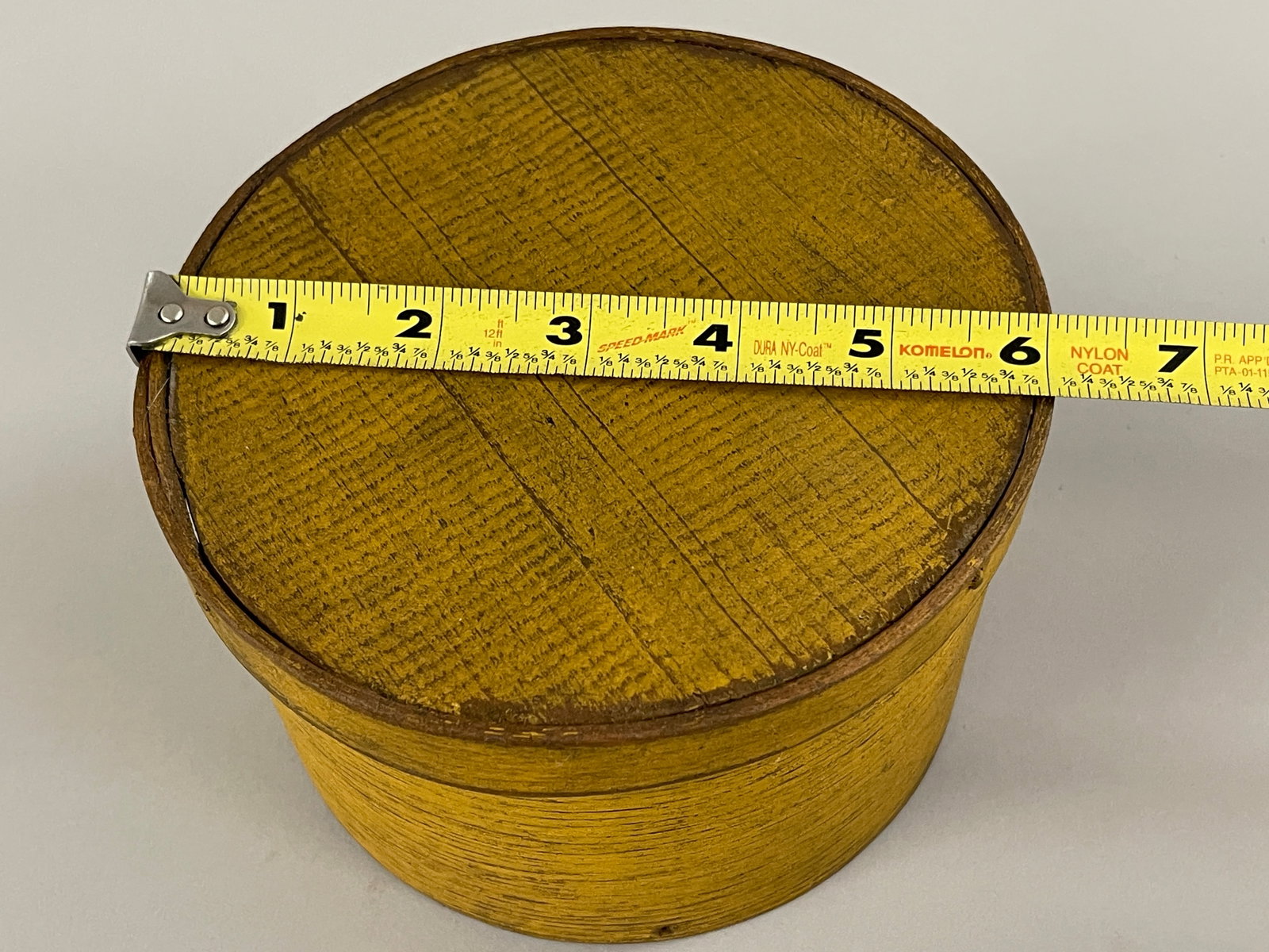 MUSTARD PAINTED PANTRY BOX - 6