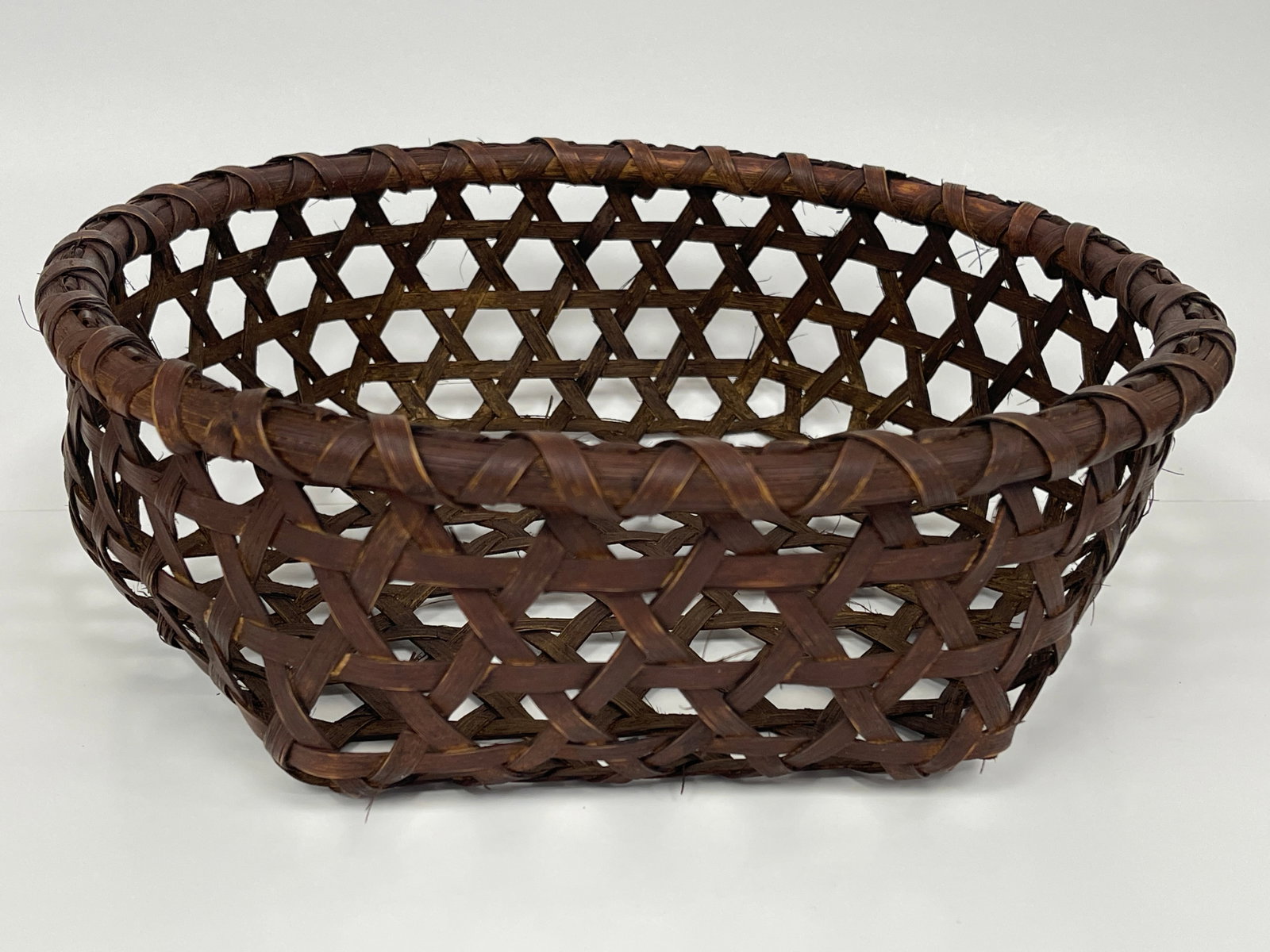 SMALL & IMPORTANT CHEESE BASKET IN THE OLD RED PAINT (1 of 5)