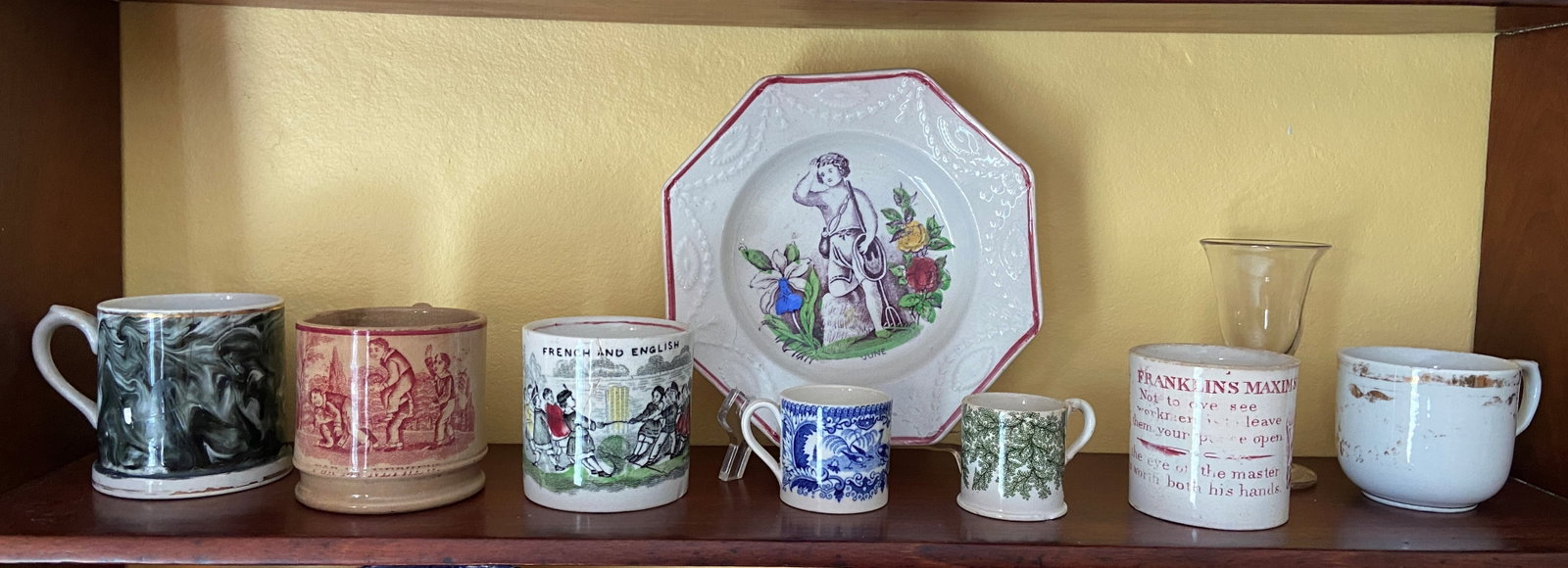 LOT OF OLD POTTERY (1 of 3)