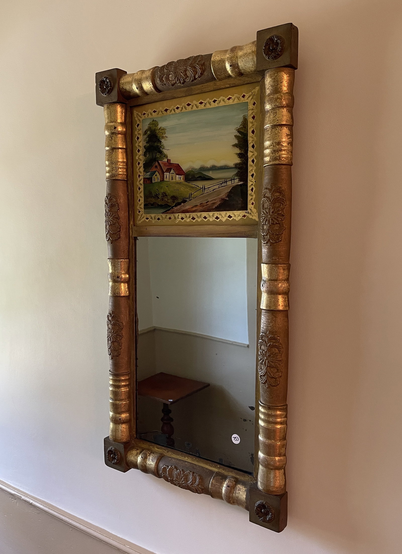 GOLD GILT MIRROR - 2