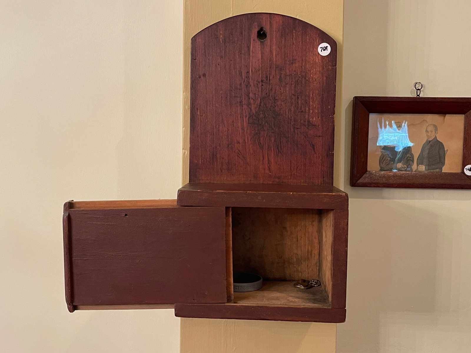 EARLY SLIDE WALL BOX - 2