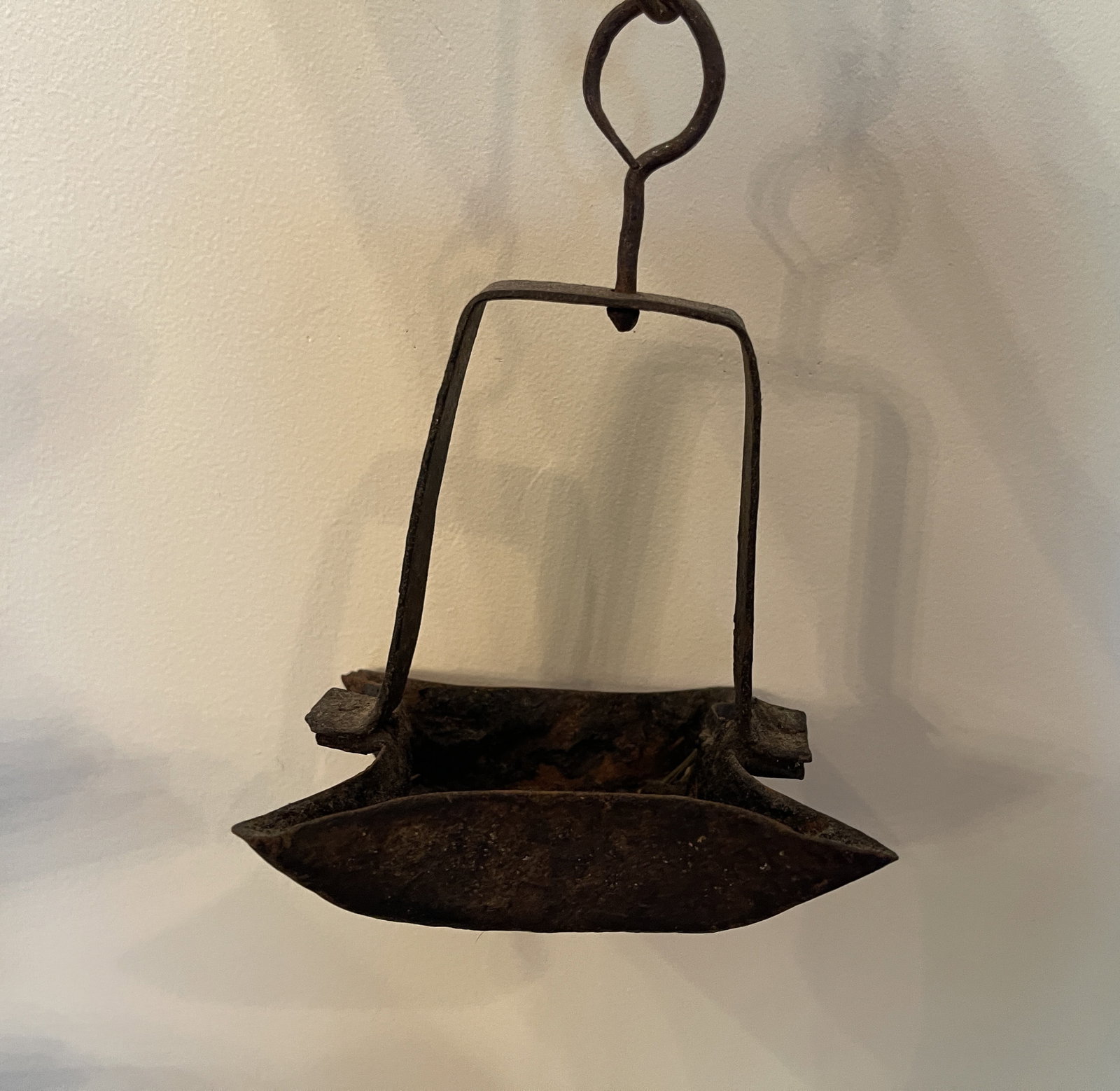 18TH C GREASE LANTERN - 2