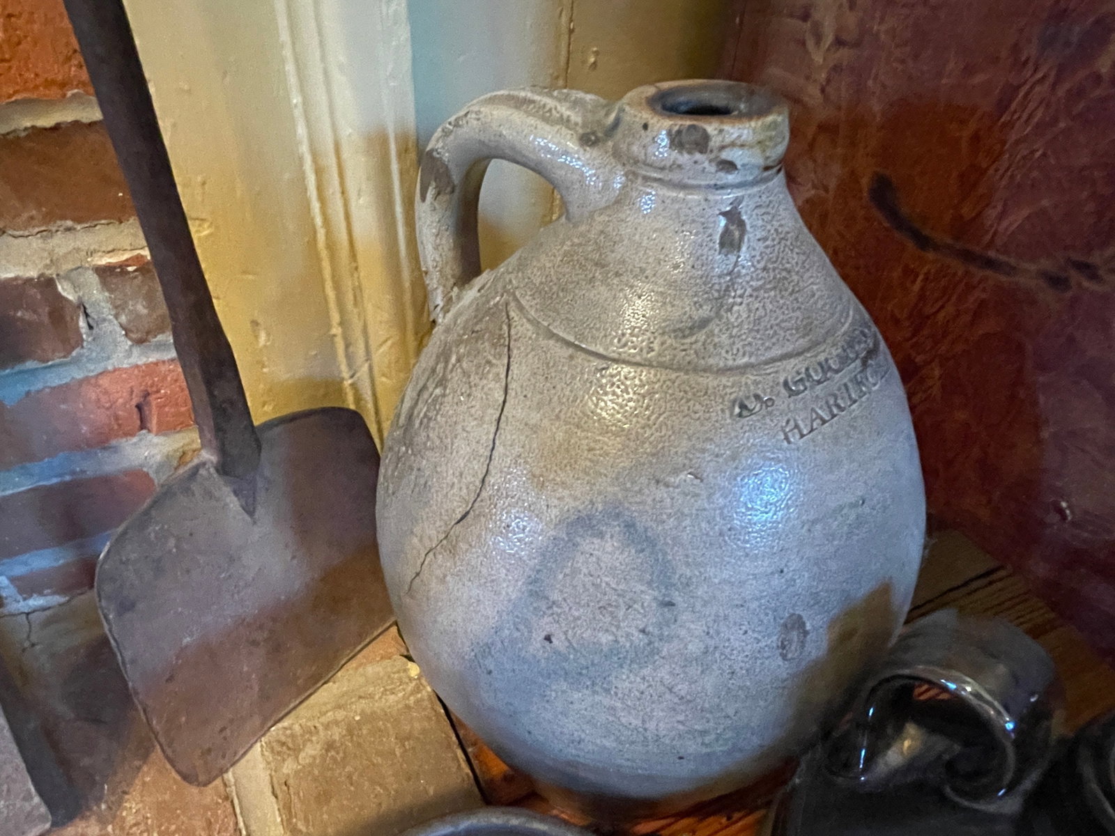 THE THREE STONEWARE ITEMS - 2