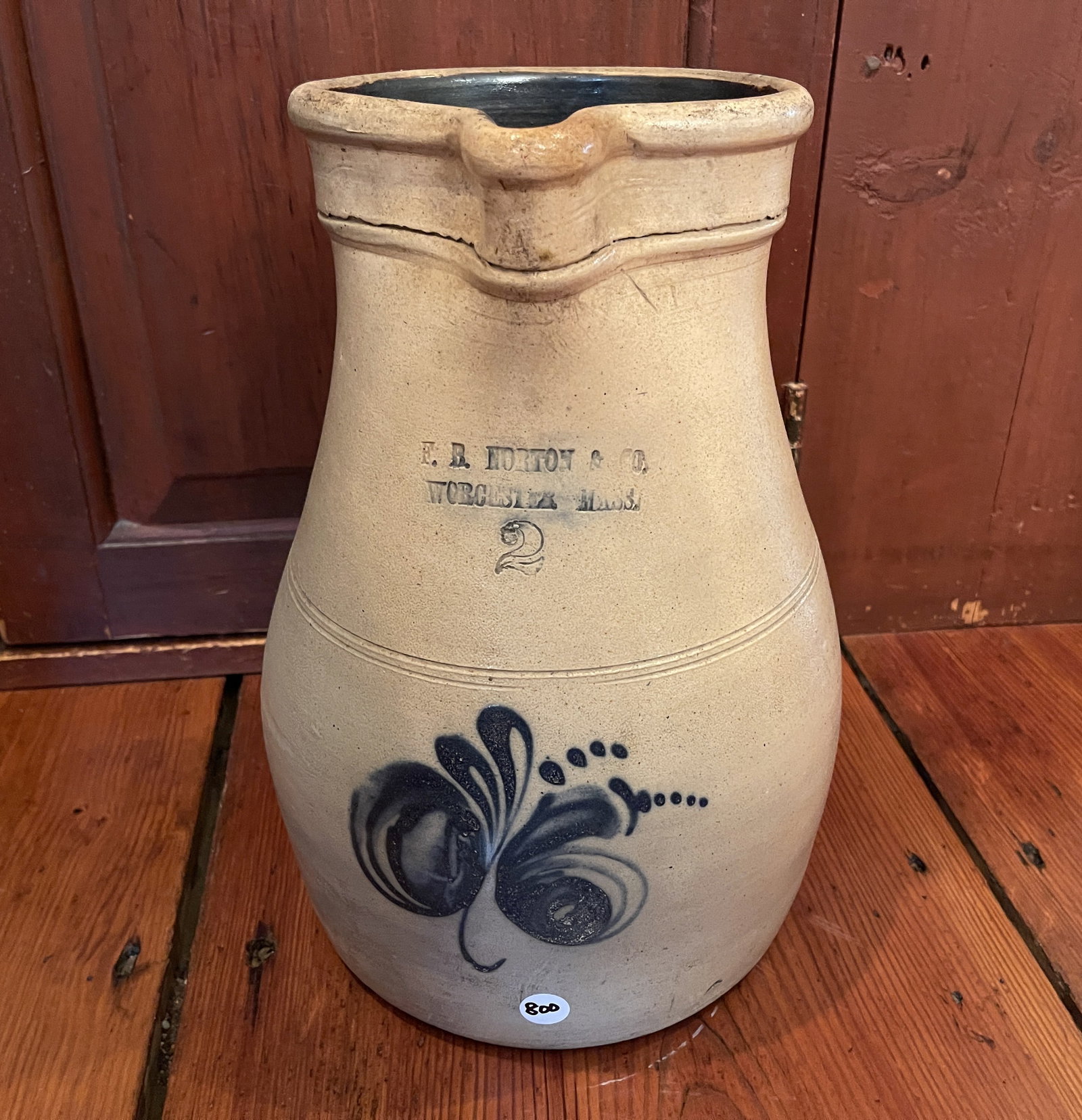 FRANK NORTON DECORATED MILK JUG 13" (1 of 3)