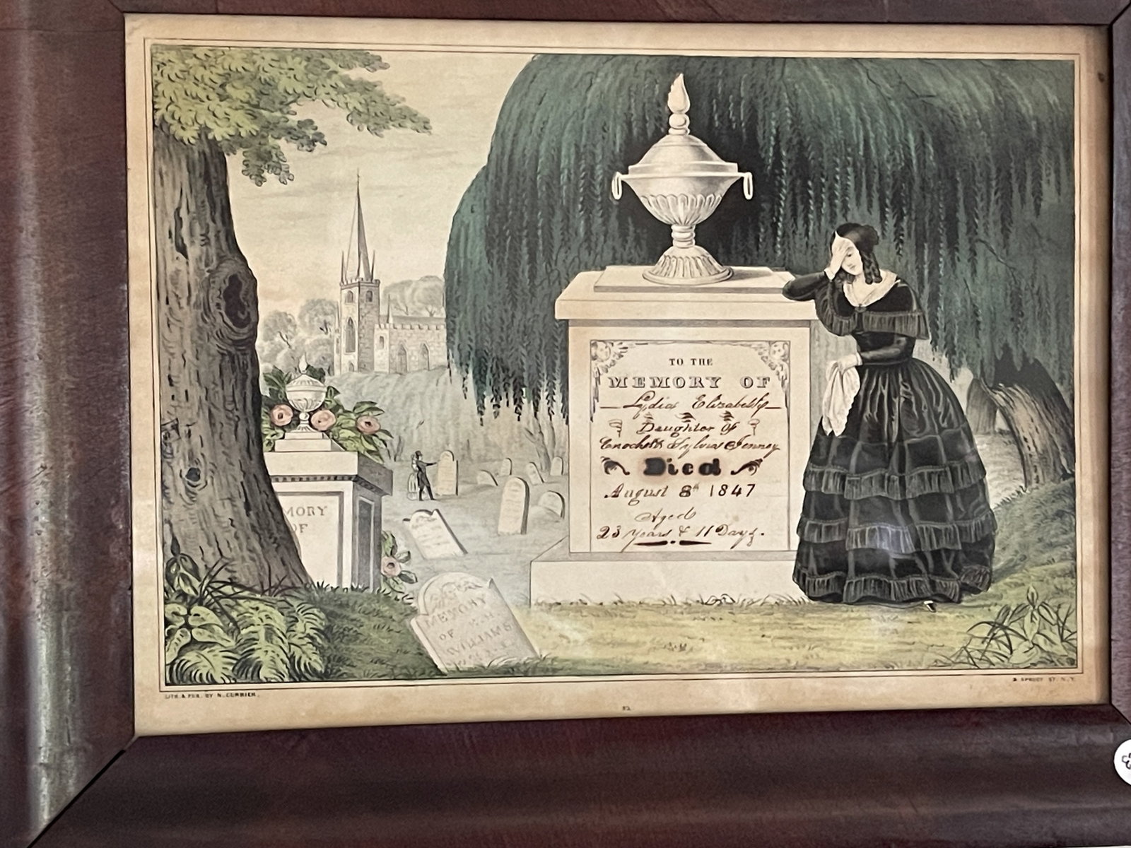 S. CURRIER MEMORY PRINT - 2