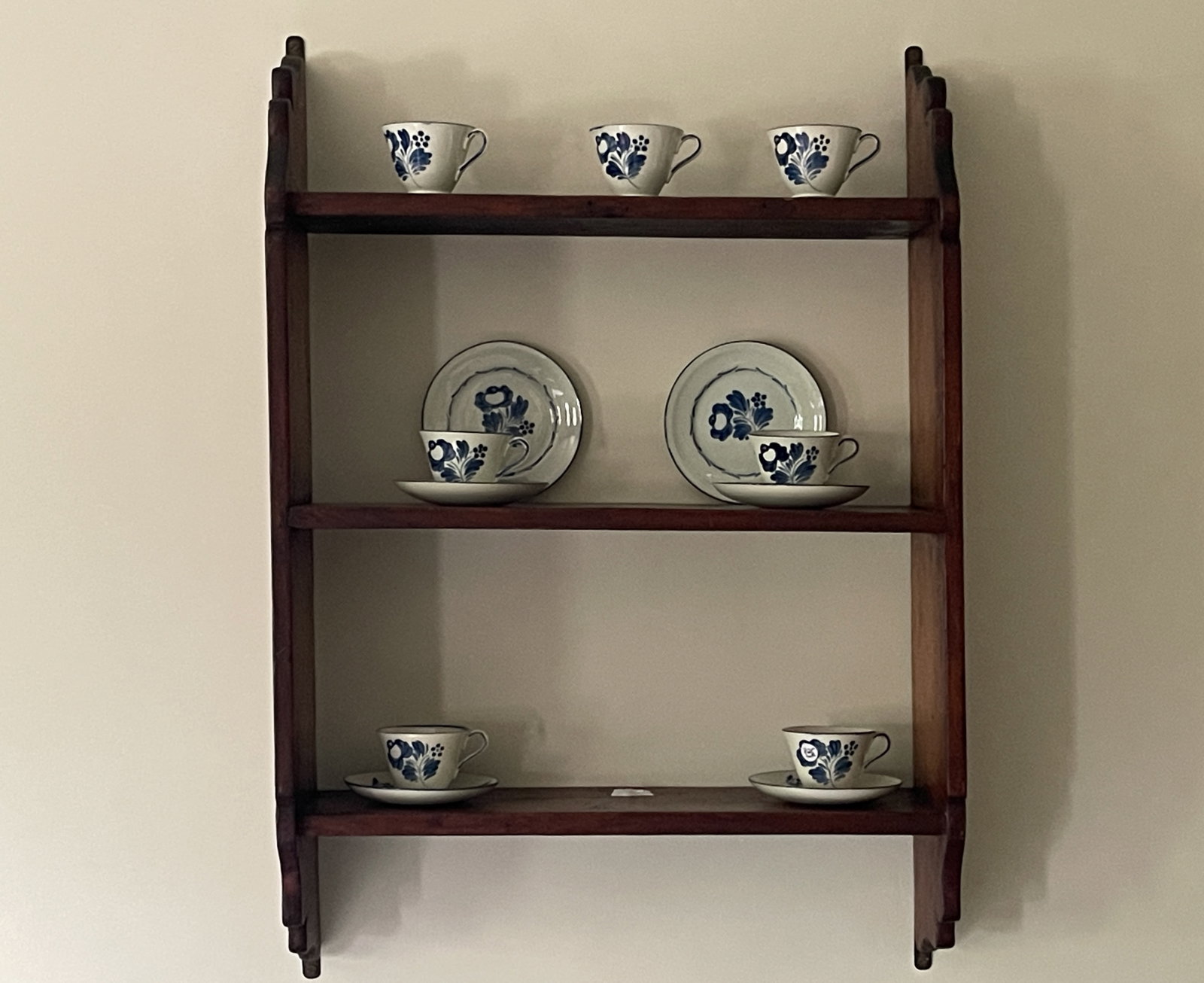 PINE 19TH C SHELF - 2