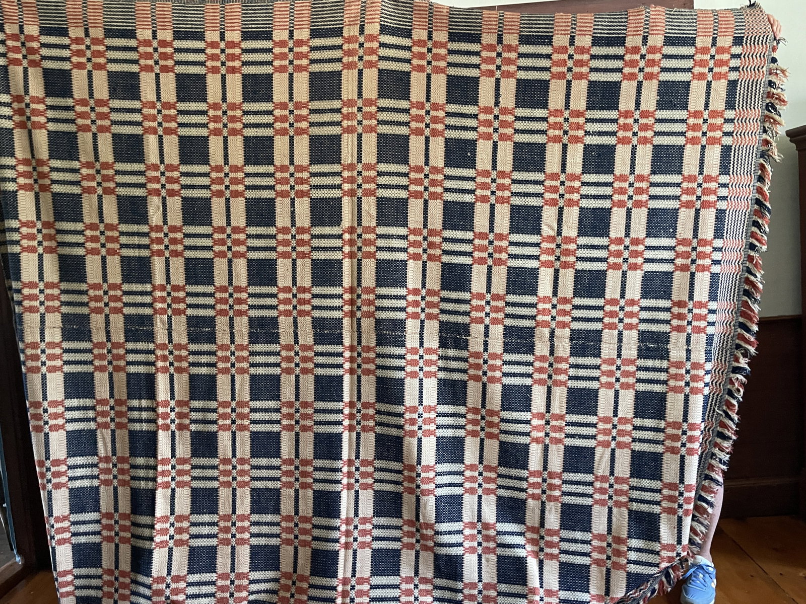MULTI COLORED COVERLET - 2