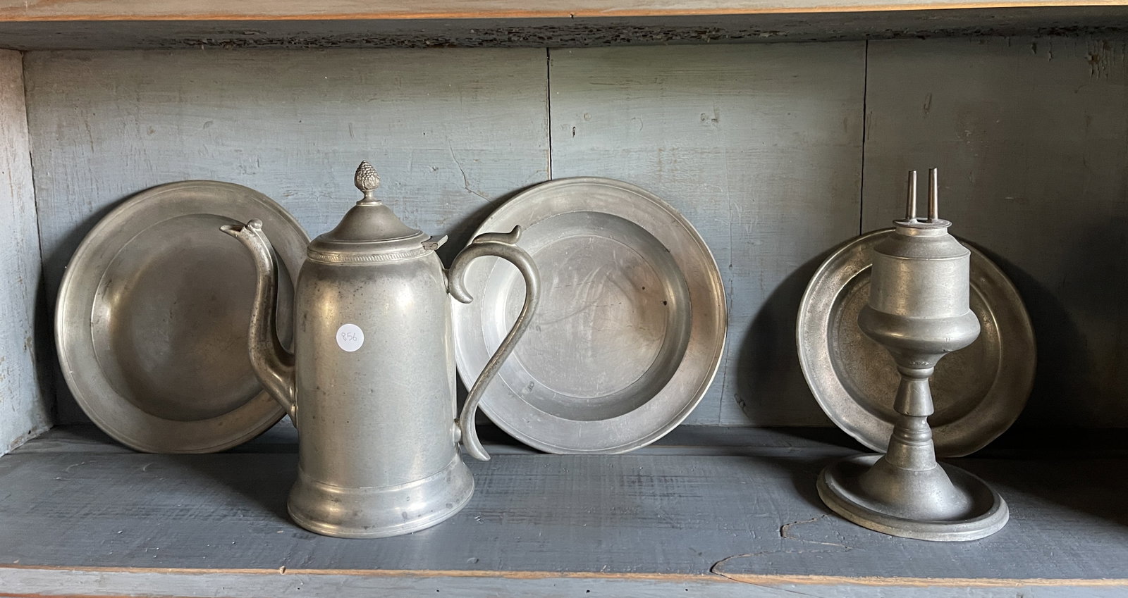 MISC GROUPING OF PEWTER (1 of 2)