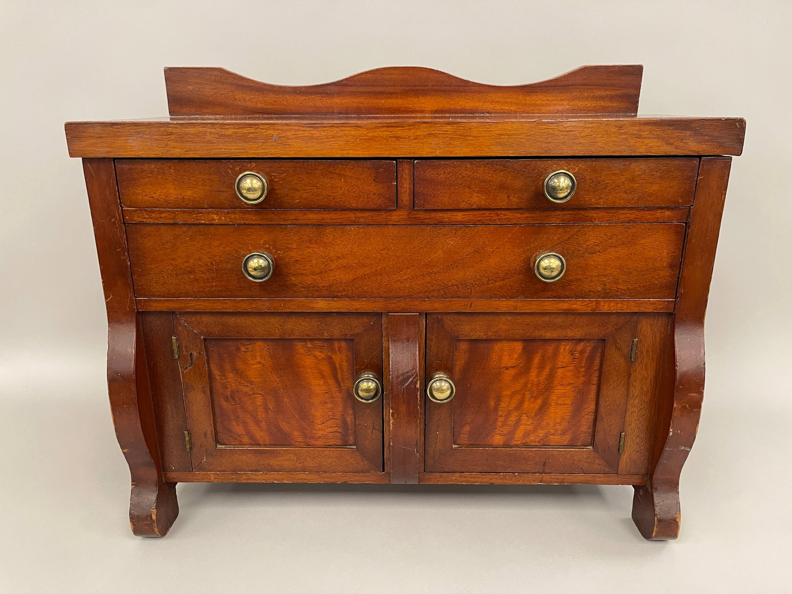 APPRENTICE MADE MINIATURE SIDEBOARD (1 of 7)