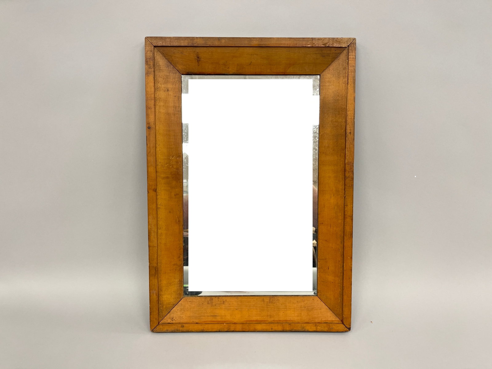 RECTANGULAR MIRROR W/ OLD GLASS (1 of 2)