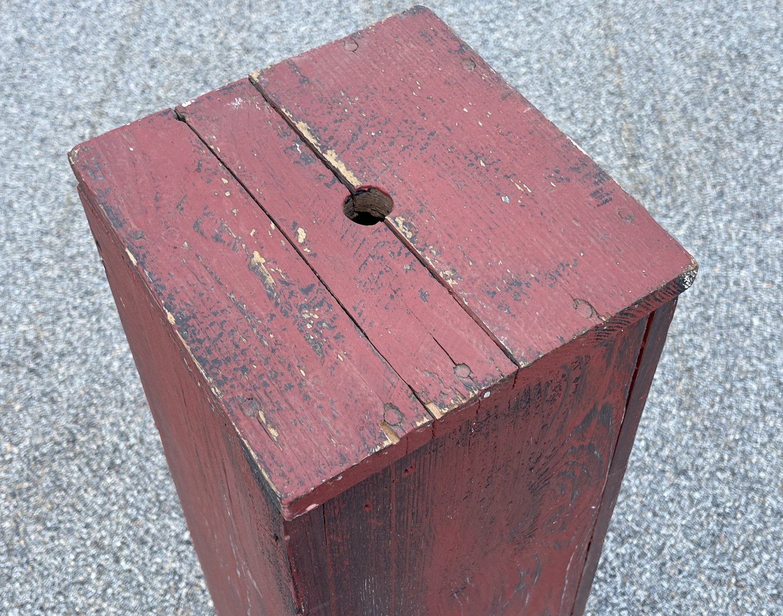 PAINTED PEDESTAL - 2