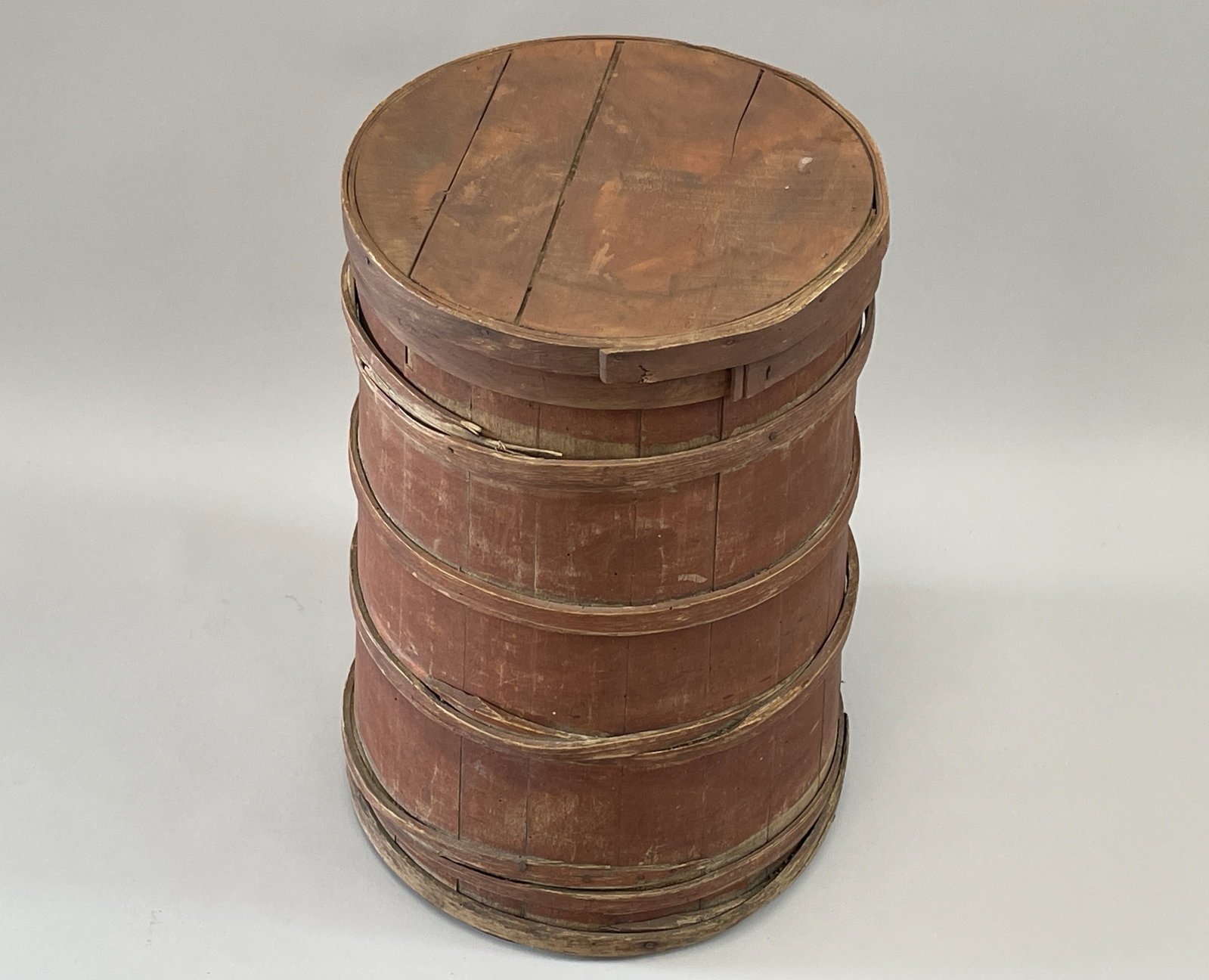 EARLY STAVED BARREL - 2