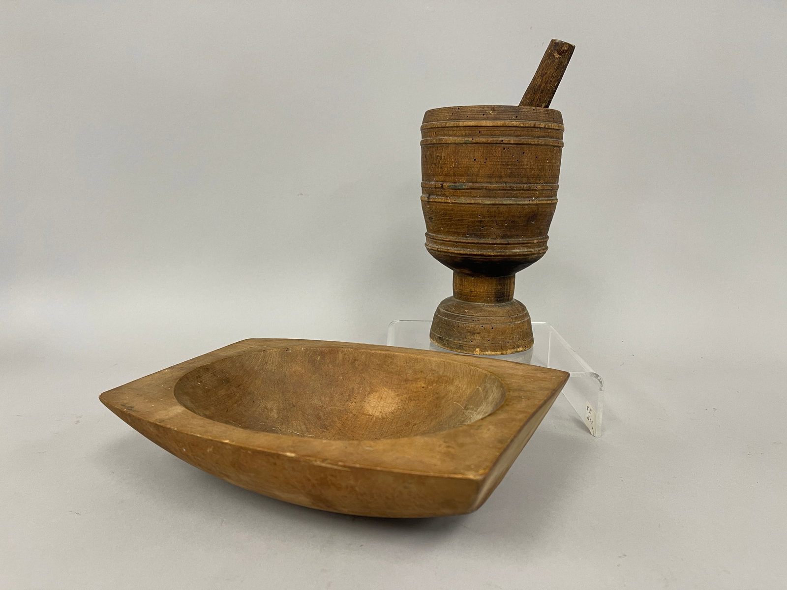 COUNTRY LOT EARLY MORTAR AND PESTLE (1 of 6)