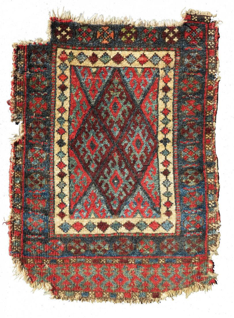 Jaf Kurd Bag Face (damaged/fragmented), 19th C. (1 of 5)