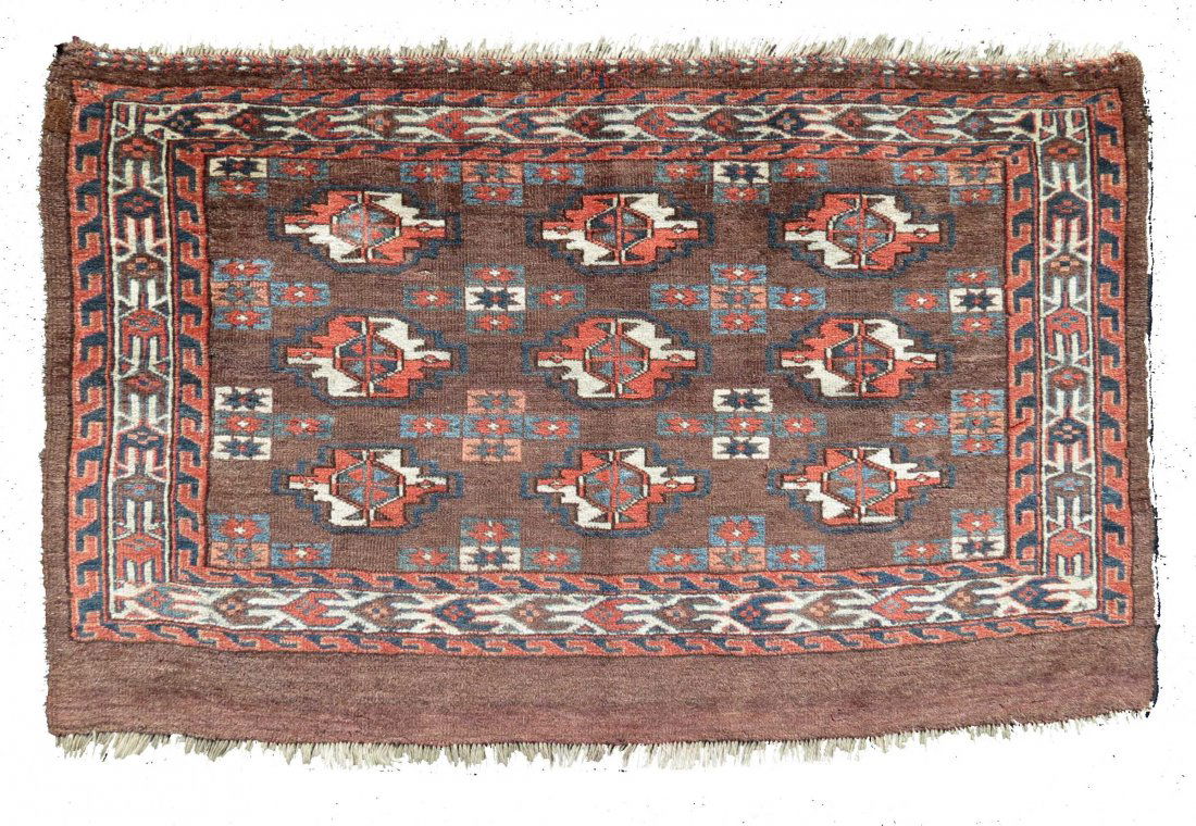 Yomut Turkmen Chuval, late 19th C (1 of 5)