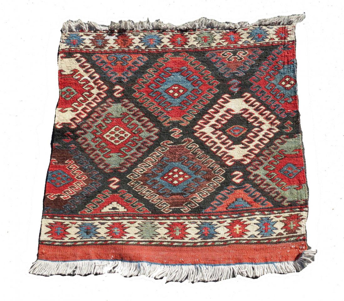 Shahsevan Sumak Bag Face, NW Persia, circa 1900 (1 of 5)