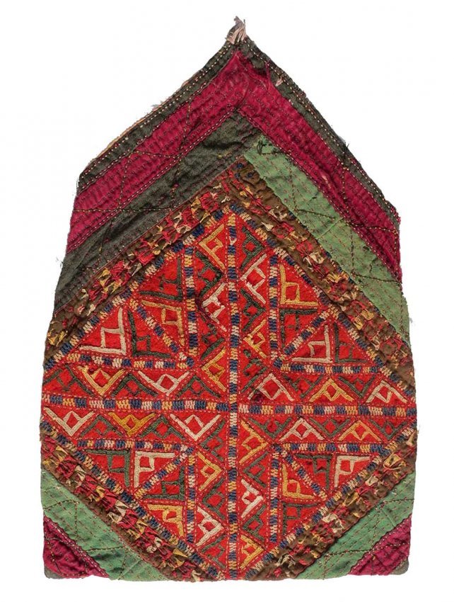 Tekke Turkmen Embroidered Bag, circa 1900, (1 of 3)