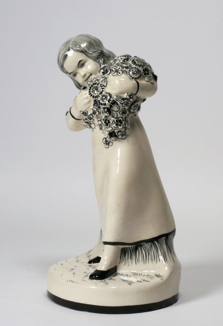 Austrian Secessionist Ceramic Sculpture WKW (1 of 10)