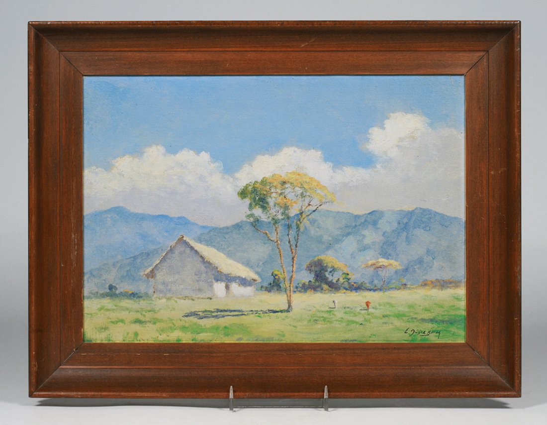 South American Impressionist Painting by Luis Nunez Borda (1 of 8)