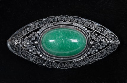 Boston Arts & Crafts Brooch by Peruzzi - Circa 1910