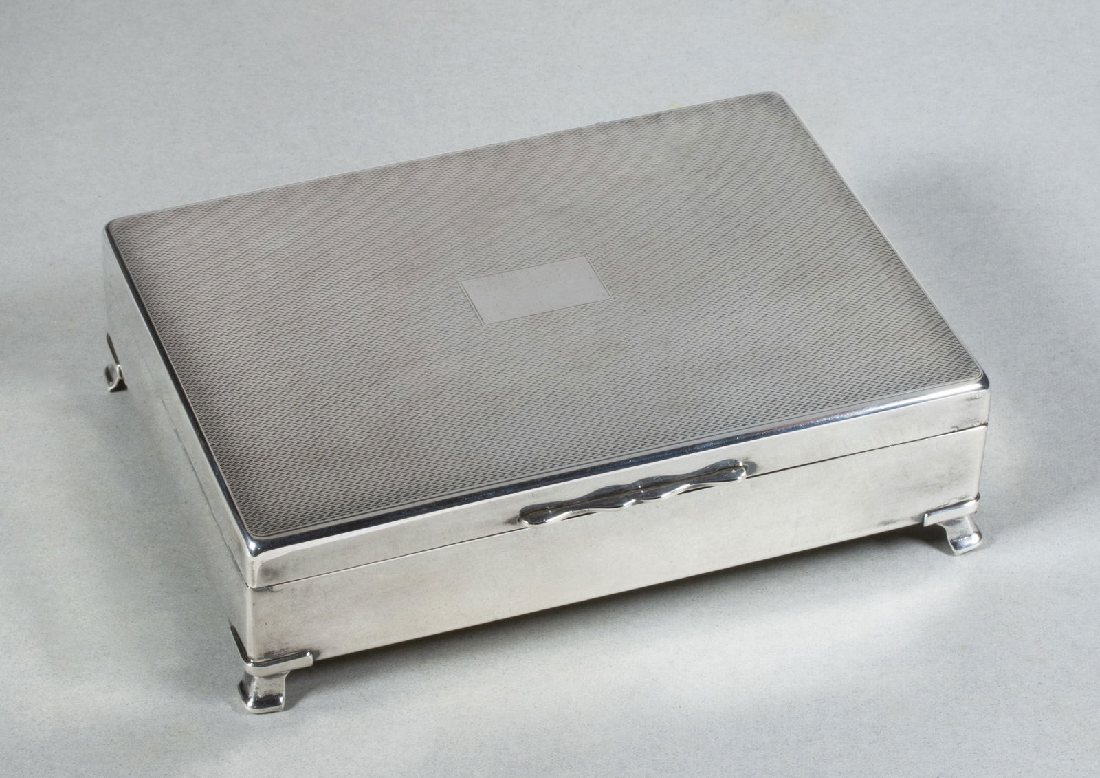 Art Deco English Silver-Plate Box (1 of 5)