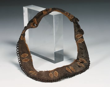 Pre-Columbian Woven Textile Burial Necklace - Peru