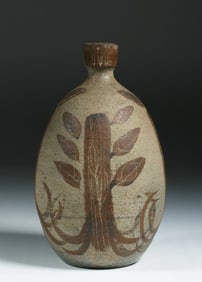 Hawaiian Studio Pottery Vase by Harue Oyama McVay 1950s