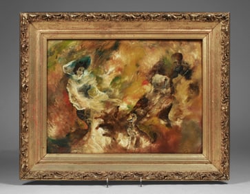 Expressionist Outsider Painting by Joseph Porter