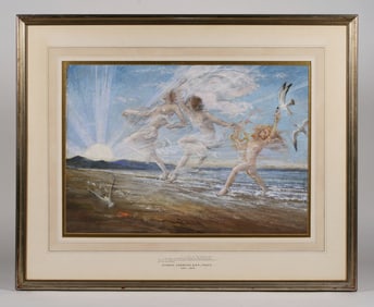 Estella Canziani (1887-1964) English Pre-Raphaelite Painting