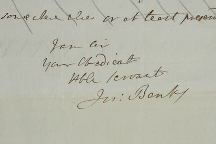Joseph Banks (1743-1820) - Signed Letter 1786
