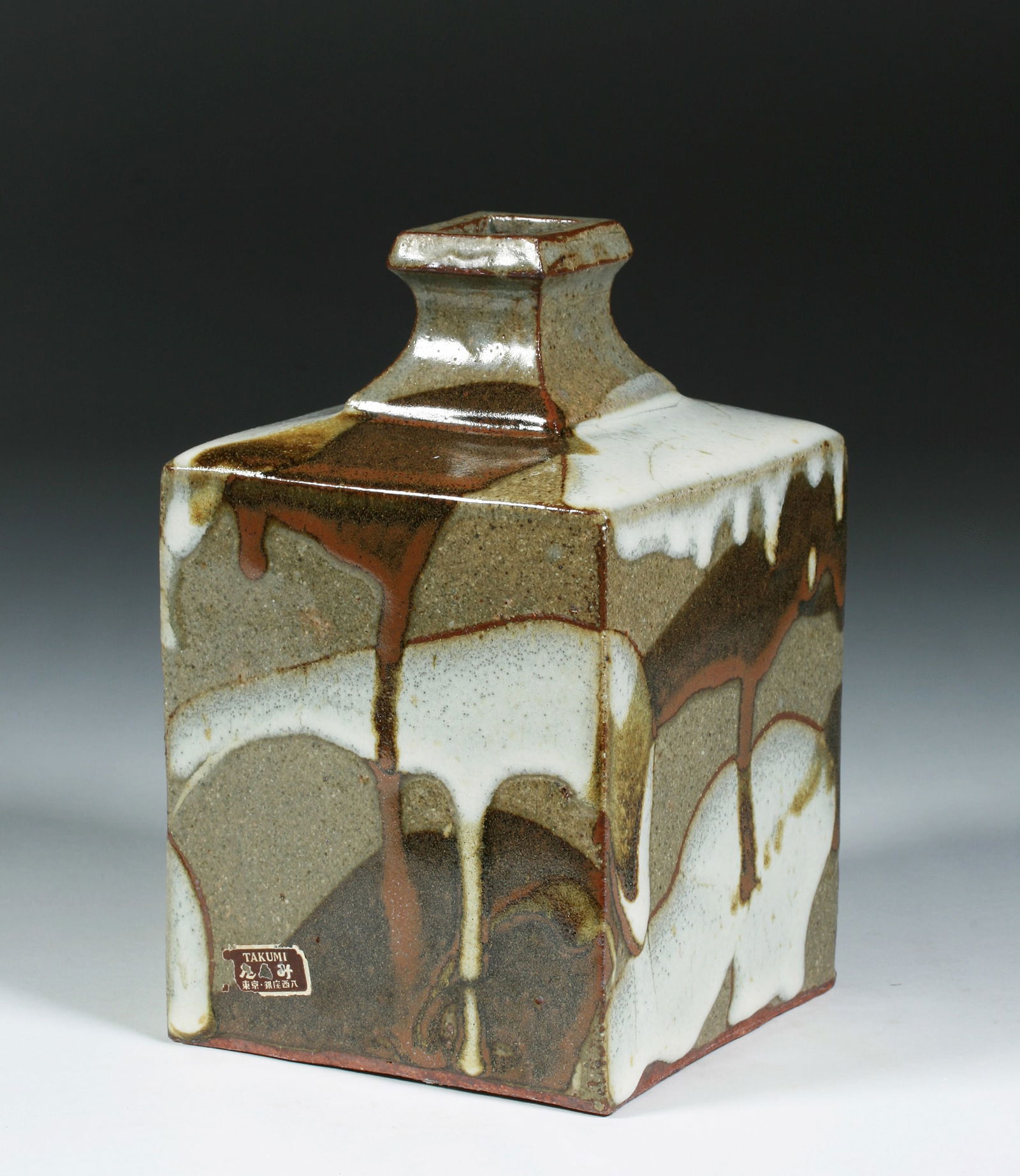 Japanese Mingei Pottery Bottle - Kanjiro Hamada Takumi (1 of 12)