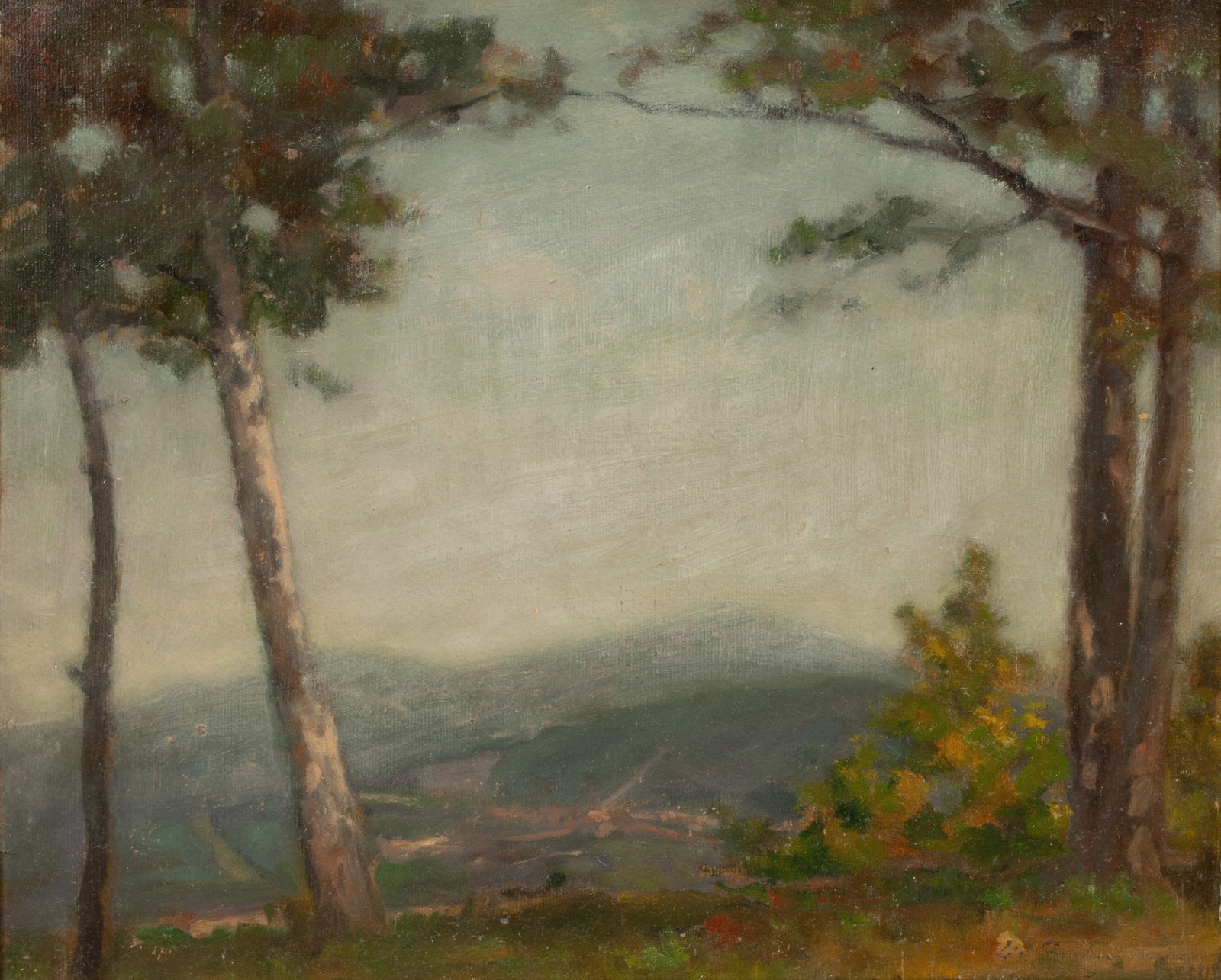 California Impressionist Painting Circa 1920 - Signed (1 of 15)