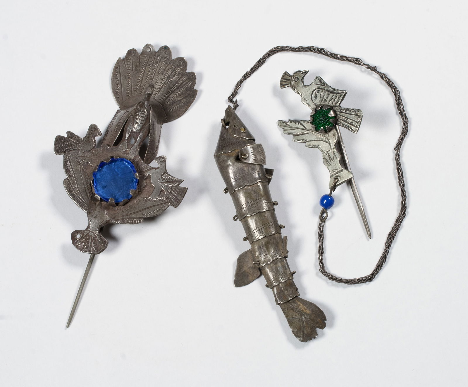 Antique Spanish Colonial Silver Tupu Brooches (1 of 5)