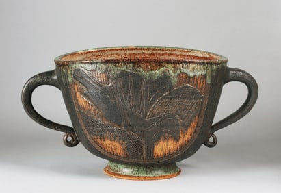 Carol McFarlan Studio Pottery Vase - Pond Farm