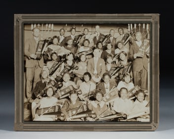 Black African-American Photograph - "Nu-Way Violin Guitar Club" - Chicago 1930