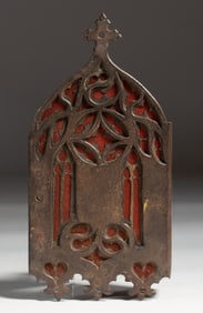 15th - 16th Century English Church Iron Rim Lock Box - Gothic Era