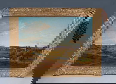 French Impressionist Countryside Landscape - Jean Monchablon (1855-1904)