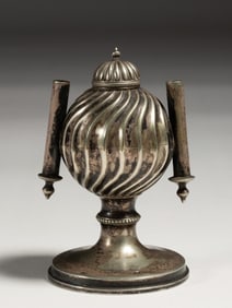 Victorian - Edwardian Silver Cigar Lighter - Electro Potosi